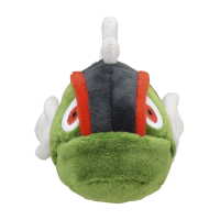 Pokemon knuffel Basculin Red Stripe 14cm (lang), Officiële Pokemon center Pokemon fit / sitting cutie 